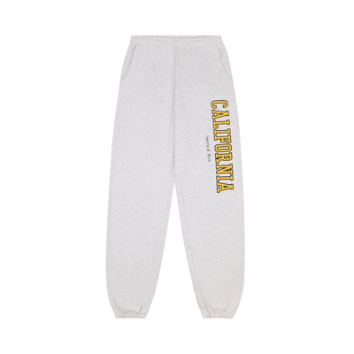 Pre-owned Sporty And Rich Sporty & Rich California Sweatpant 'heather Grey'