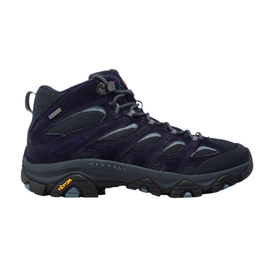Pre-owned Merrell Moab 3 Mid Gore-tex 'navy' In Blue