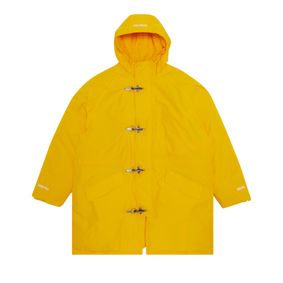 Pre-owned Supreme Gore-tex 700-fill Down Clip Parka 'yellow'