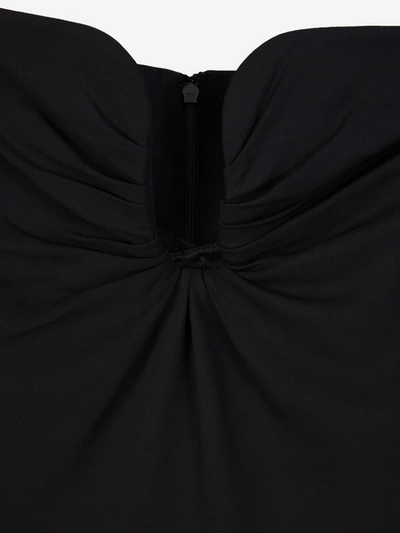 Shop Roland Mouret Cady Midi Dress In Negre