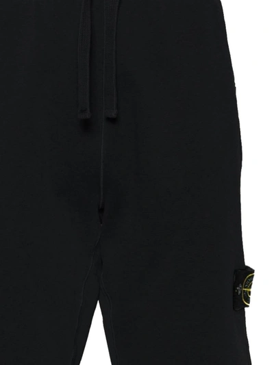 Shop Stone Island Shorts In Black