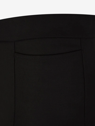 Shop Totême Slim Fit Formal Pants In Negre