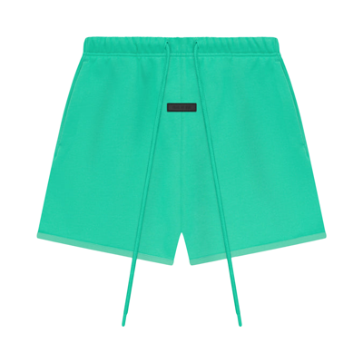 Pre-owned Essentials Fear Of God  Sweatshort 'mint Leaf' In Green