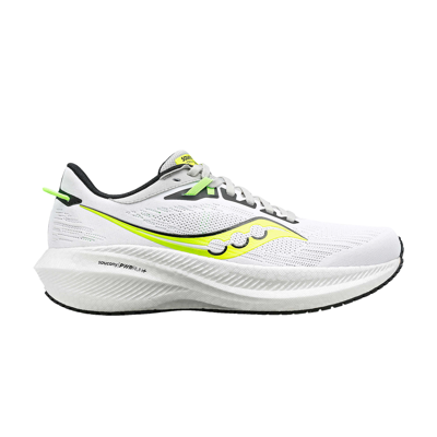 Pre-owned Saucony Wmns Triumph 21 'white Slime'