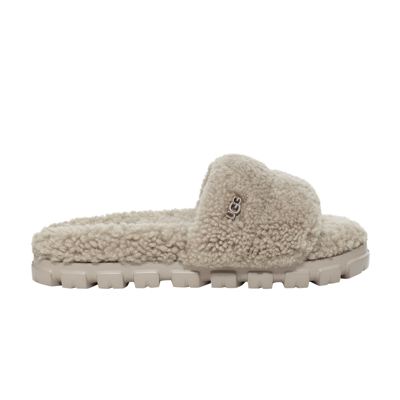 Pre-owned Ugg Wmns Cozetta Curly Slipper 'goat' In Grey