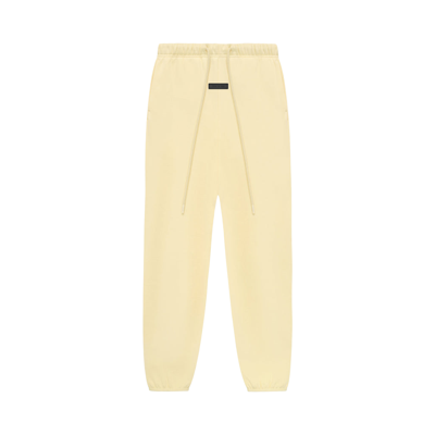 Pre-owned Essentials Fear Of God  Sweatpant 'garden Yellow'