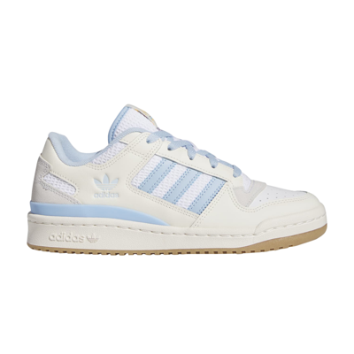 Pre-owned Adidas Originals Wmns Forum Low 'cream White Blue Bird'