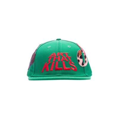 Pre-owned Gallery Dept. Atk G Patch Fitted Cap 'green'