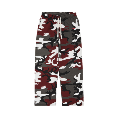 Pre-owned Supreme Small Box Drawcord Sweatpant 'red Camo'