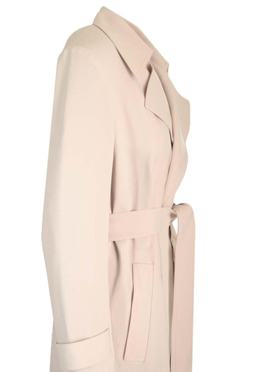 Shop Theory Oaklane Trench Belted Coat In Neutrals
