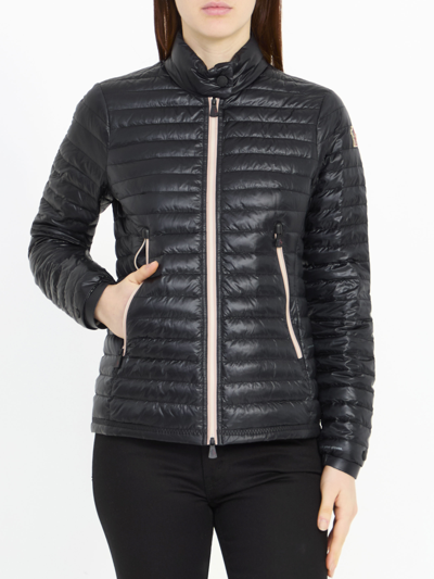 Shop Moncler Pontaix Short Down Jacket In Black