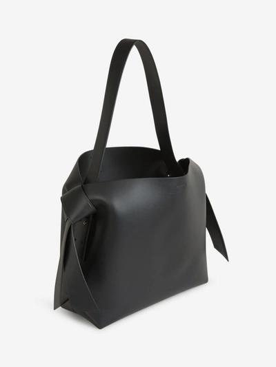 Shop Acne Studios M Musubi Shoulder Bag In Negre