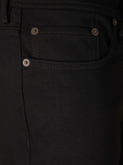 Shop Acne Studios Skinny Fit Jeans In Negre