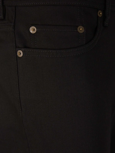 Shop Acne Studios Slim Fit River Jeans In Negre