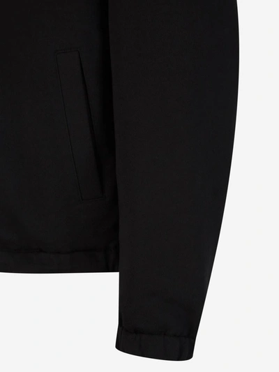 Alexander Mcqueen Graffiti Reversible Jacket In Green