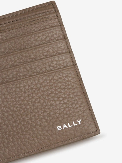 Shop Bally Logo Printed Wallet In Marró