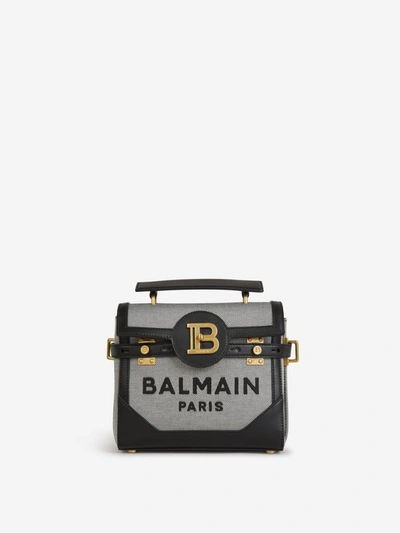 Shop Balmain B-buzz 23 Hand Bag In Negre