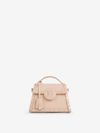 Shop Balmain B-buzz Crossbody Bag In Rosa Envellit