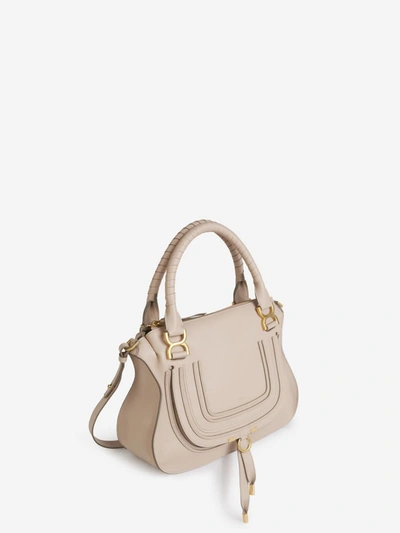 Shop Chloé Marcie Maxi Bag In Rosa Pal