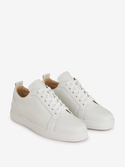 Shop Christian Louboutin Louis Junior Sneakers In Blanc