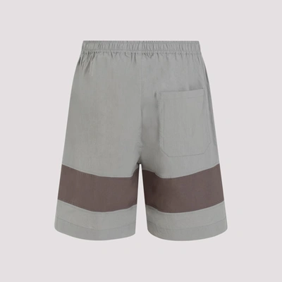 Shop Craig Green Barrel Shorts In Grey