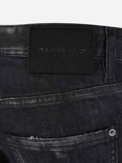 Shop Dsquared2 Cool Guy Jeans In Negre