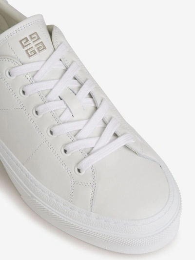 Shop Givenchy City Sport Sneakers In Blanc