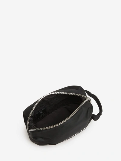 Shop Givenchy G-zip Technical Toiletry Bag In Negre