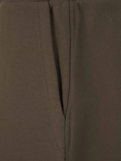 Shop Givenchy Logo Cotton Bermuda Shorts In Verd Militar