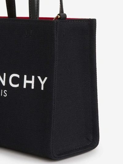 Shop Givenchy Mini G-tote Bag In Negre