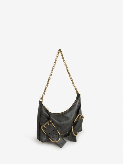 Shop Givenchy Voyou Shoulder Bag In Marró Fosc