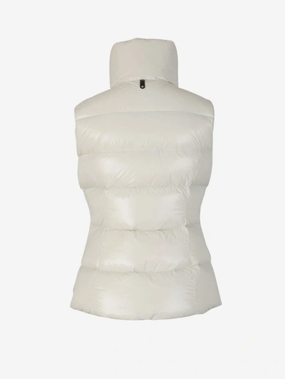 Shop Mackage Chaya Light Vest In Crema