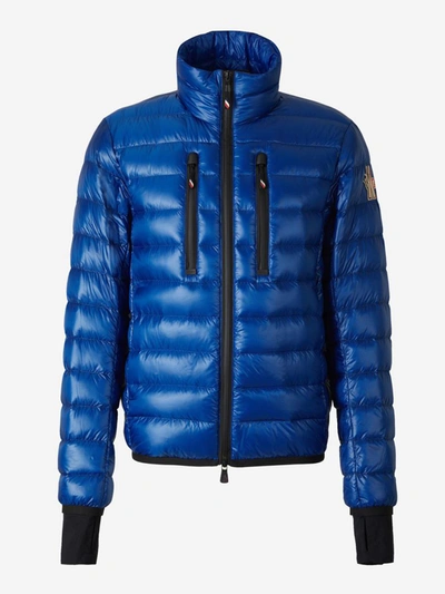 Shop Moncler Grenoble Hers Down Jacket In Blau Marí