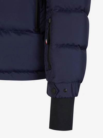 Shop Moncler Grenoble Isorno Padded Jacket In Blau Marí