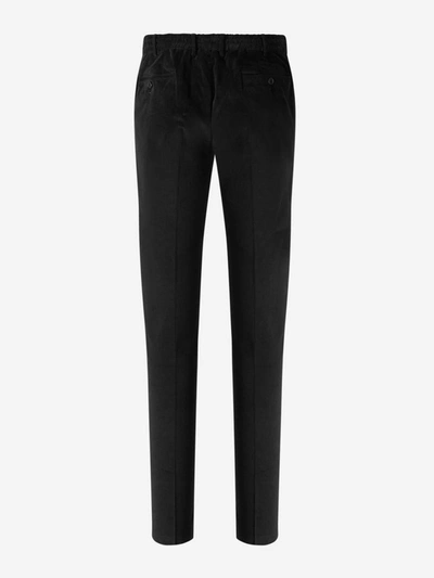 Shop Pt01 Pana Chino Trousers In Negre