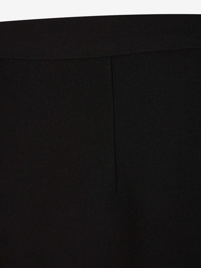 Shop Roland Mouret Plain Midi Skirt In Negre