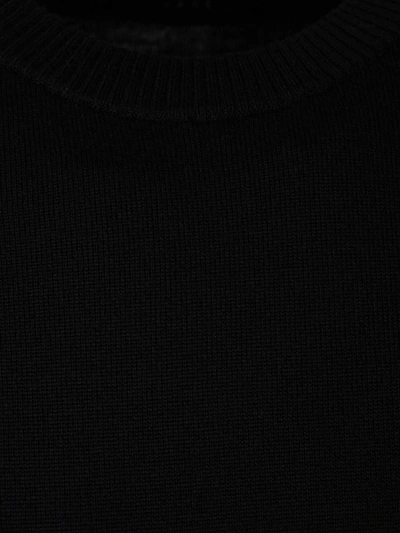 Shop Sease Wool Knitted Sweater In Negre