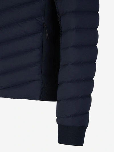 Shop Sease Warm Padded Jacket In Blau Nit