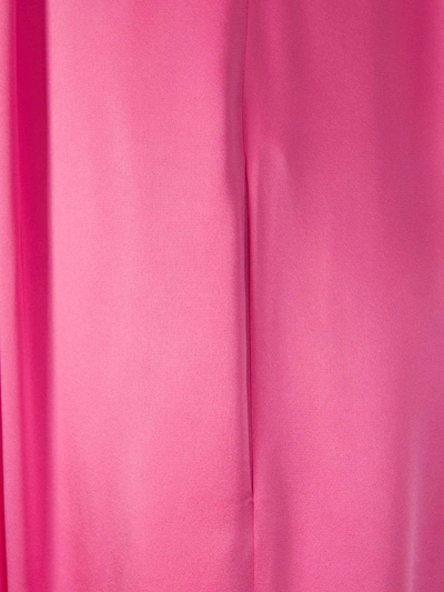 Shop Stella Mccartney Maxi Crystals Dress In Rosa