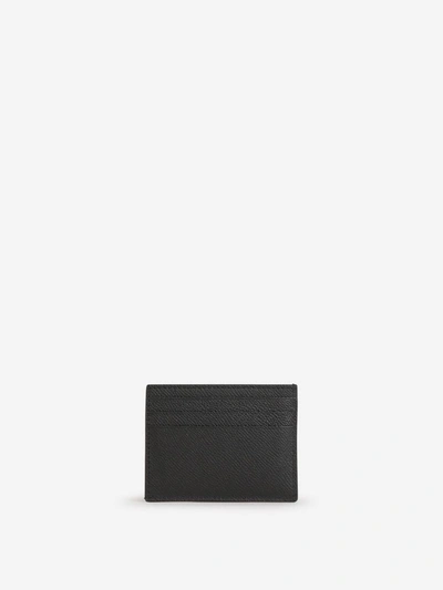 Shop Tom Ford Leather Textured Card Holder In Negre