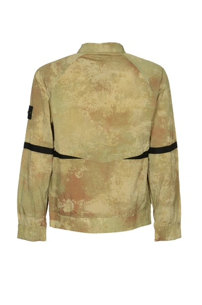Shop Stone Island Jackets In Natural Beige