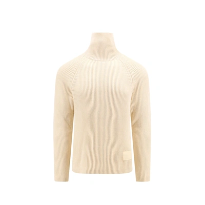 Shop Ami Alexandre Mattiussi Turtleneck Sweater In White