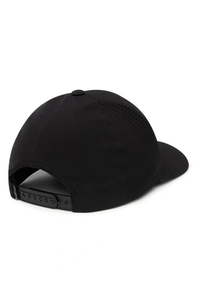 Shop Travis Mathew Airfoil Heater Tech Baseball Cap In Black