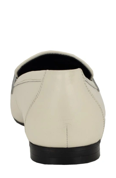 Calvin Klein Sommiya Bit Loafer In Ivory