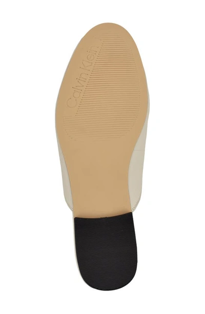 Calvin Klein Sidoll Mule In Ivory
