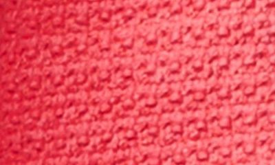 Shop Nic + Zoe Ribbon Trim Fringe Mix Knit Jacket In Coral