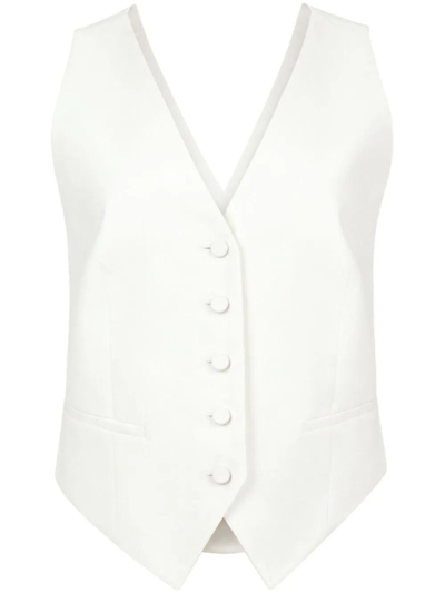 Shop Nina Ricci Backless Top In White