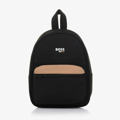 Shop Hugo Boss Boss Boys Black Backpack (26cm)
