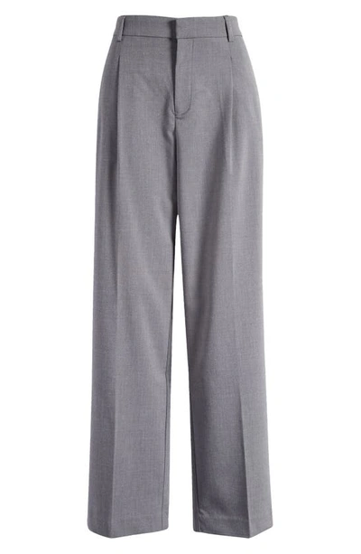 Shop Mango Cesi Trousers In Grey