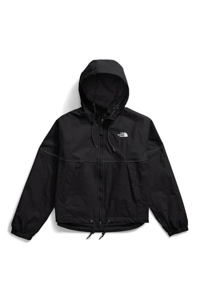 Shop The North Face Antora Water Repellent Hooded Jacket In Black
